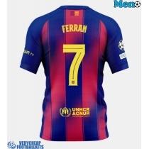 Barcelona Ferran Torres #7 Replica Home Shirt 2025-26 Short Sleeve